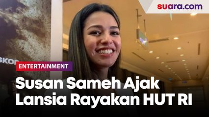 Kangen Nenek, Susan Sameh Ajak Lansia Penghuni Panti Sosial Rayakan HUT RI Ke-77