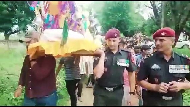 पाकिस्तानी फौज को 80 किमी खदेडऩे वाले सैनिक ने ली अंतिम सांस, अंत्येष्टि में नहीं पहुंच सका सरहद पर तैनात बेटा