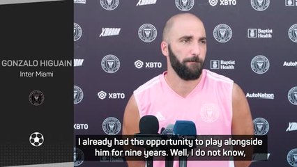 Higuain itching to play alongside Messi at Inter Miami
