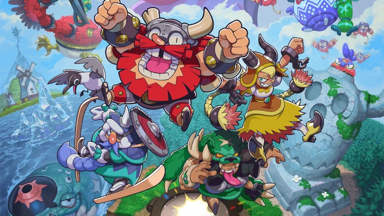 Vikings on Trampolines - Trailer zeigt euch das neue Spiel der Owlboy-Entwickler