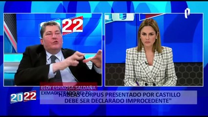 Download Video: Eloy Espinosa-Saldaña: “Hábeas corpus presentado por Castillo debe ser declarado improcedente”