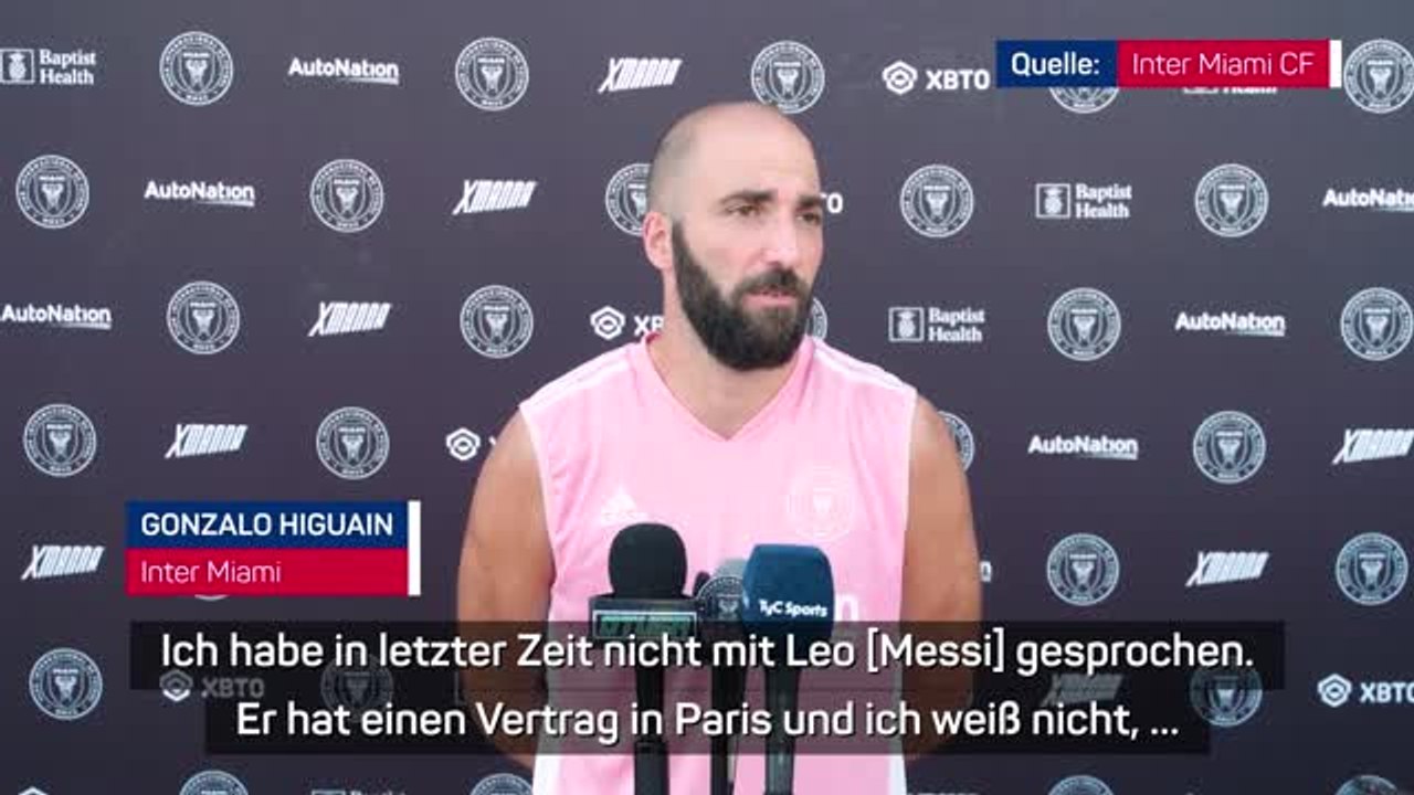 Higuain zu Messi-Wechsel: "Nicht gesprochen"