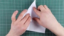 Origami - Papierflieger falten der weit fliegt - Origami Flugzeug Blitz (2020)