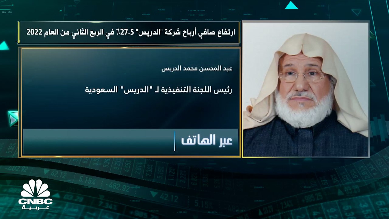 رئيس اللجنة التنفيذية لشركة الدريس السعودية لـC...