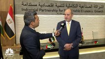 وزير الصناعة والتجارة الأردني لـCNBC عربية: تم الاتفاق على 10 مشروعات بقيمة 3.2 مليار $ في اجتماع اللجنة العليا للشراكة الصناعية التكاملية بمصر