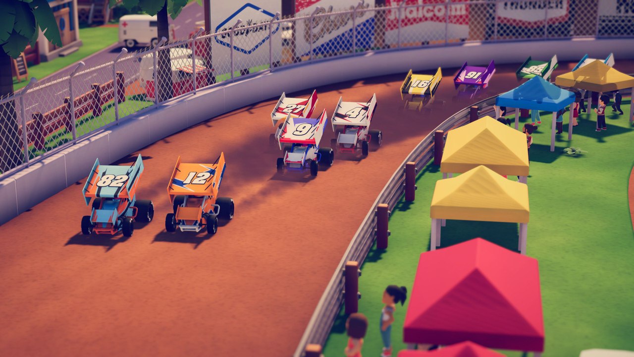 Circuit Superstars: Racing-Simulation im Nostalgiegewand