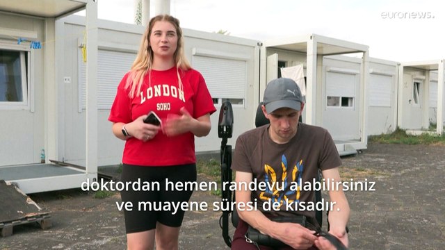 Almanya'nın başkenti Berlin'de Ukraynalı mülteciler 'konteyner kamplarda' kalıyor