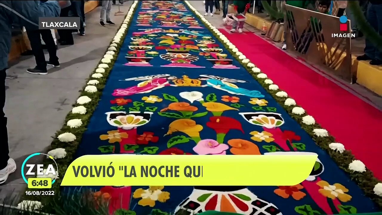 Regresa a Huamantla, Tlaxcala, "la noche que nadie duerme"