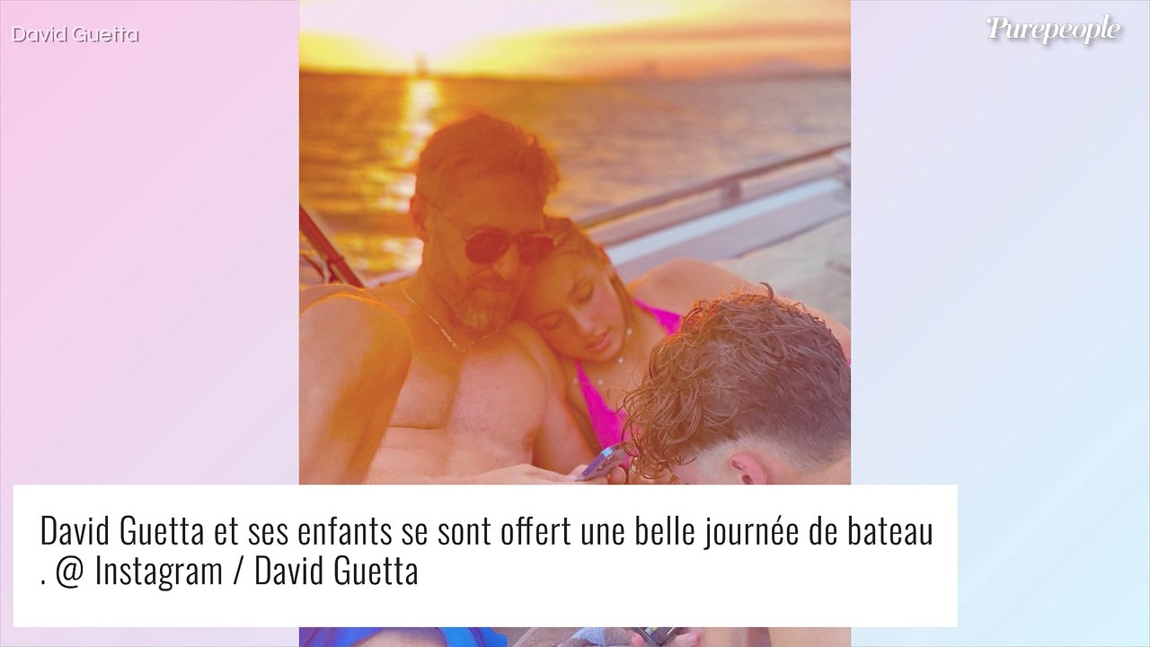 David Guetta : En famille dans un décor de rêve, le DJ prend une pause avec Elvis et son "bébé" Angie