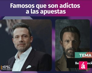 Famosos que son adictos  a las apuestas