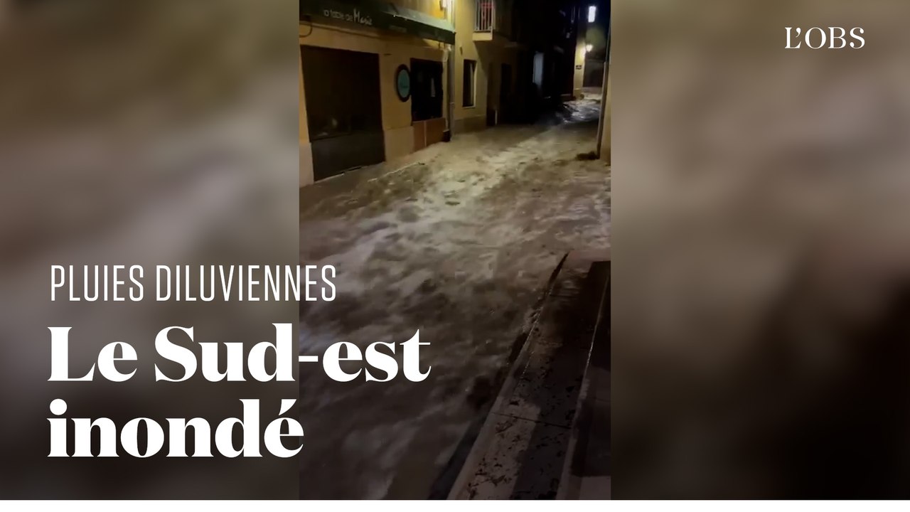 Le Vieux-Port inondé : les orages frappent aussi le sud-est de la France