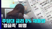 주담대 금리 6% 재돌파...집값 하락에 '영끌족' 비명 / YTN
