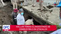 Hallan tomas clandestinas de combustible en Iztacalco