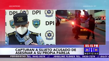 Capturan a un hombre acusado de asesinar a su propia pareja en la capital