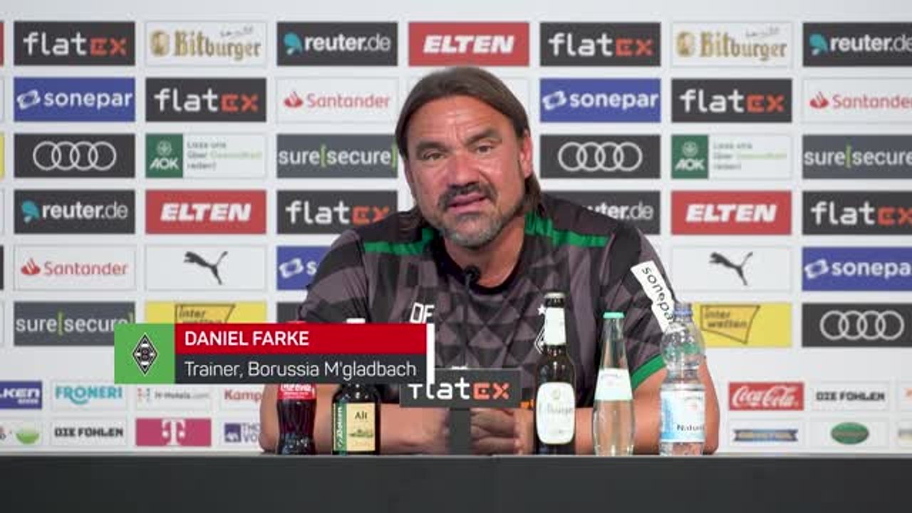 Farke: 'Ich muss noch schuften hier mit Ihnen'