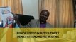 Bishop listed in Ruto's tweet denies attending his meeting