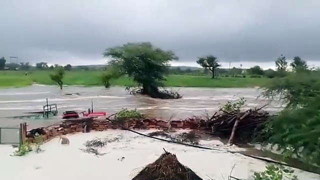 बाड़मेर में 42. 0 मिमी बरसा पानीकल जैसलमेर और बाड़मेर में फिर बरसेंगे बादल