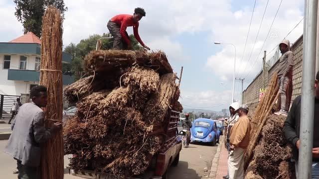 ADDİS ABABA - Etiyopya'da Hristiyanların Buhe Yortusu bayramı hazırlıkları