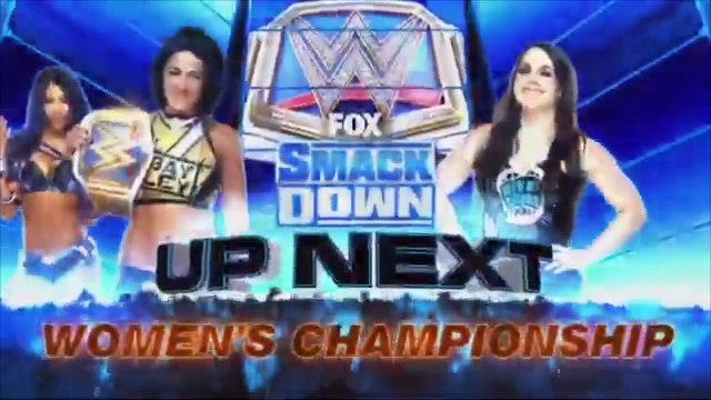 Bayley with Sasha Banks Vs Nikki Cross