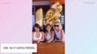 Joy et Jade Hallyday en vacances à Saint-Barth avec une autre fille de, photos à l'appui