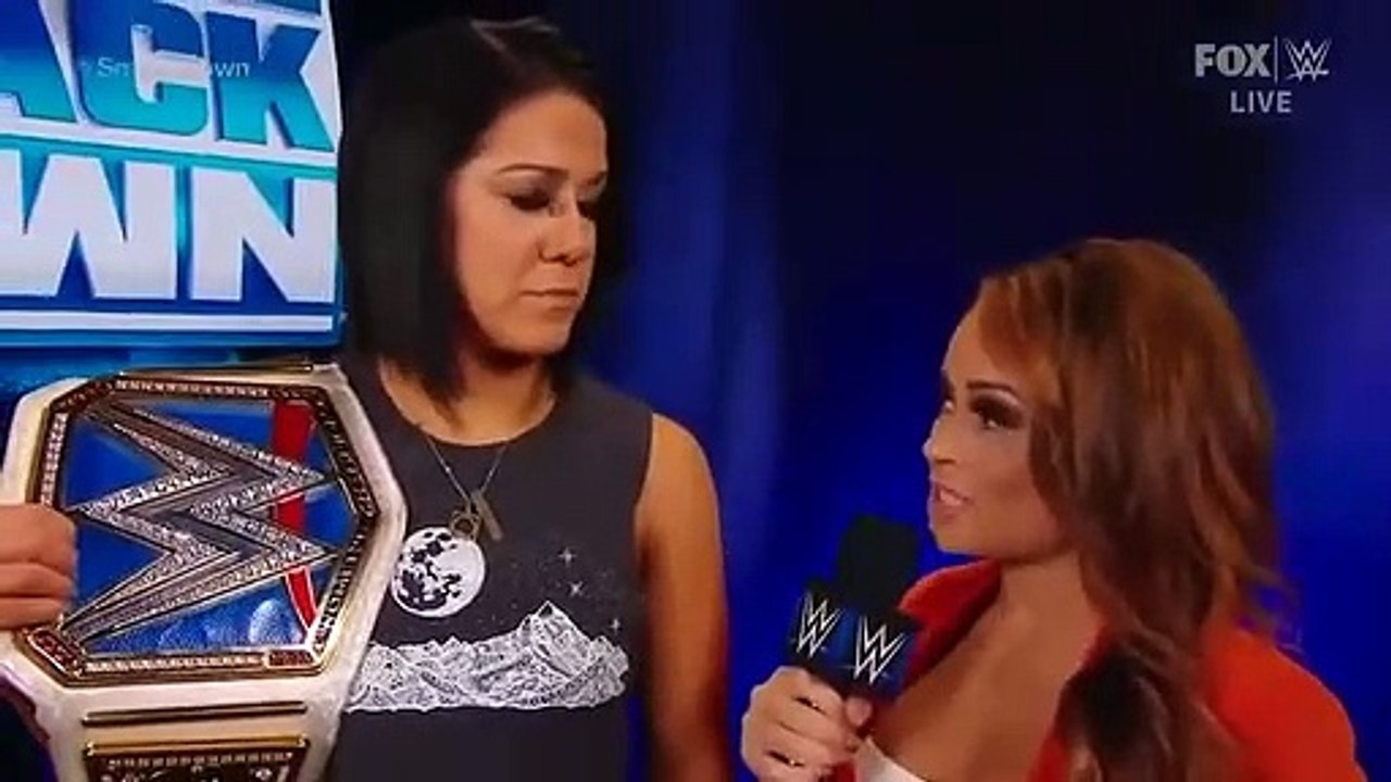 Kayla Braxton Interviews Bayley