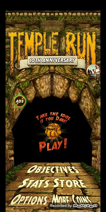 TEMPLE RUN 1 - Gameplay FR