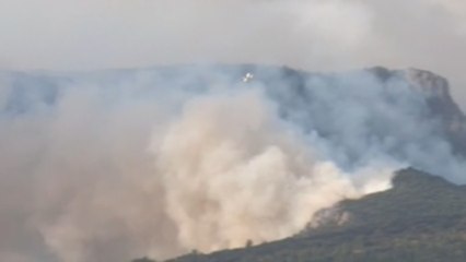 El viento dificulta la extinción de los incendios en la Comunidad Valenciana