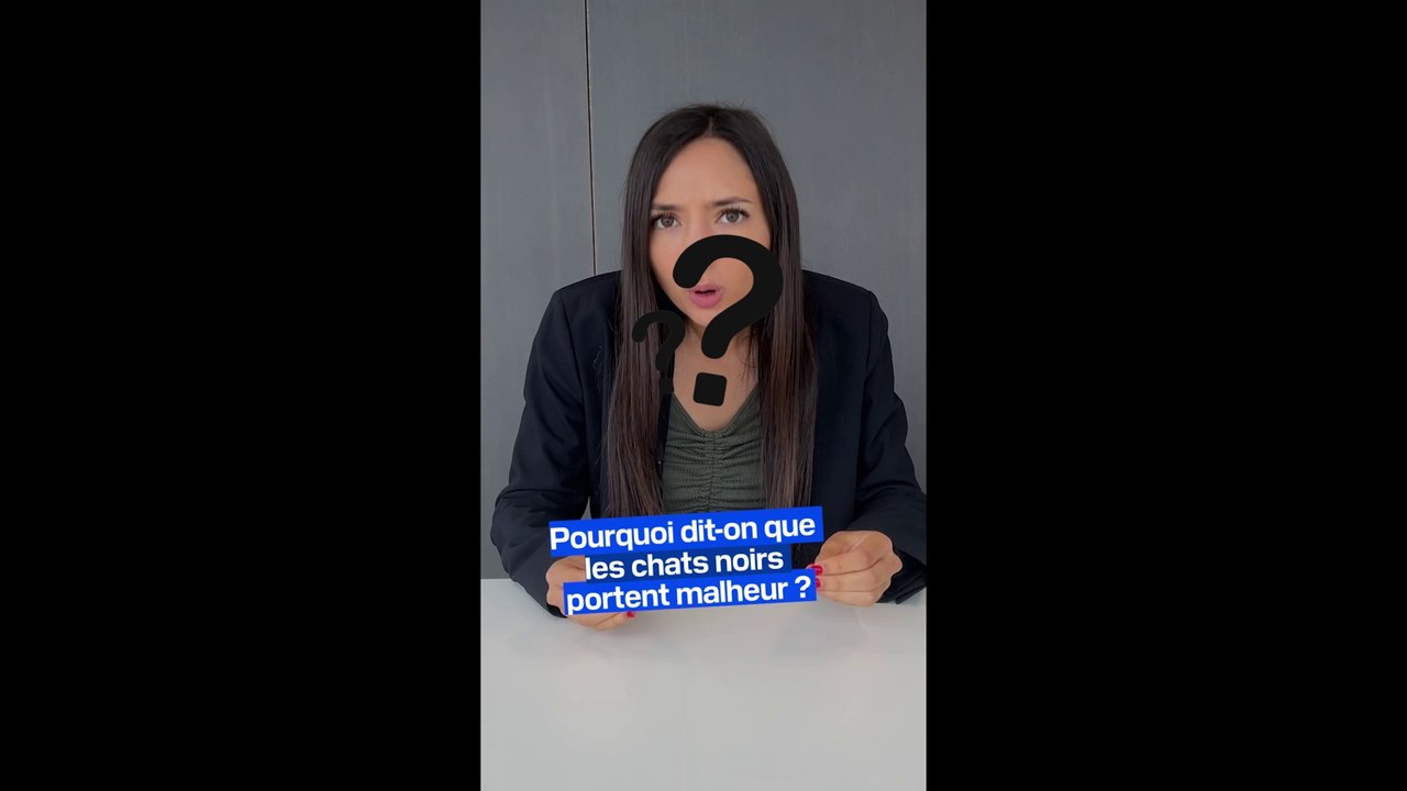 Pourquoi dit-on que les chats noirs portent malheur ?