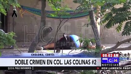 Dos personas son asesinadas a balazos en Choloma