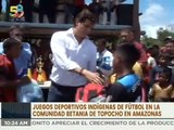 Gobierno de Amazonas inaugura Juegos Deportivos Indígenas en la comunidad de Betania de Topocho