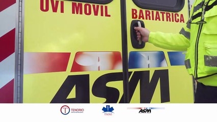 Imágenes de las ambulancias de Grupo Tenorio