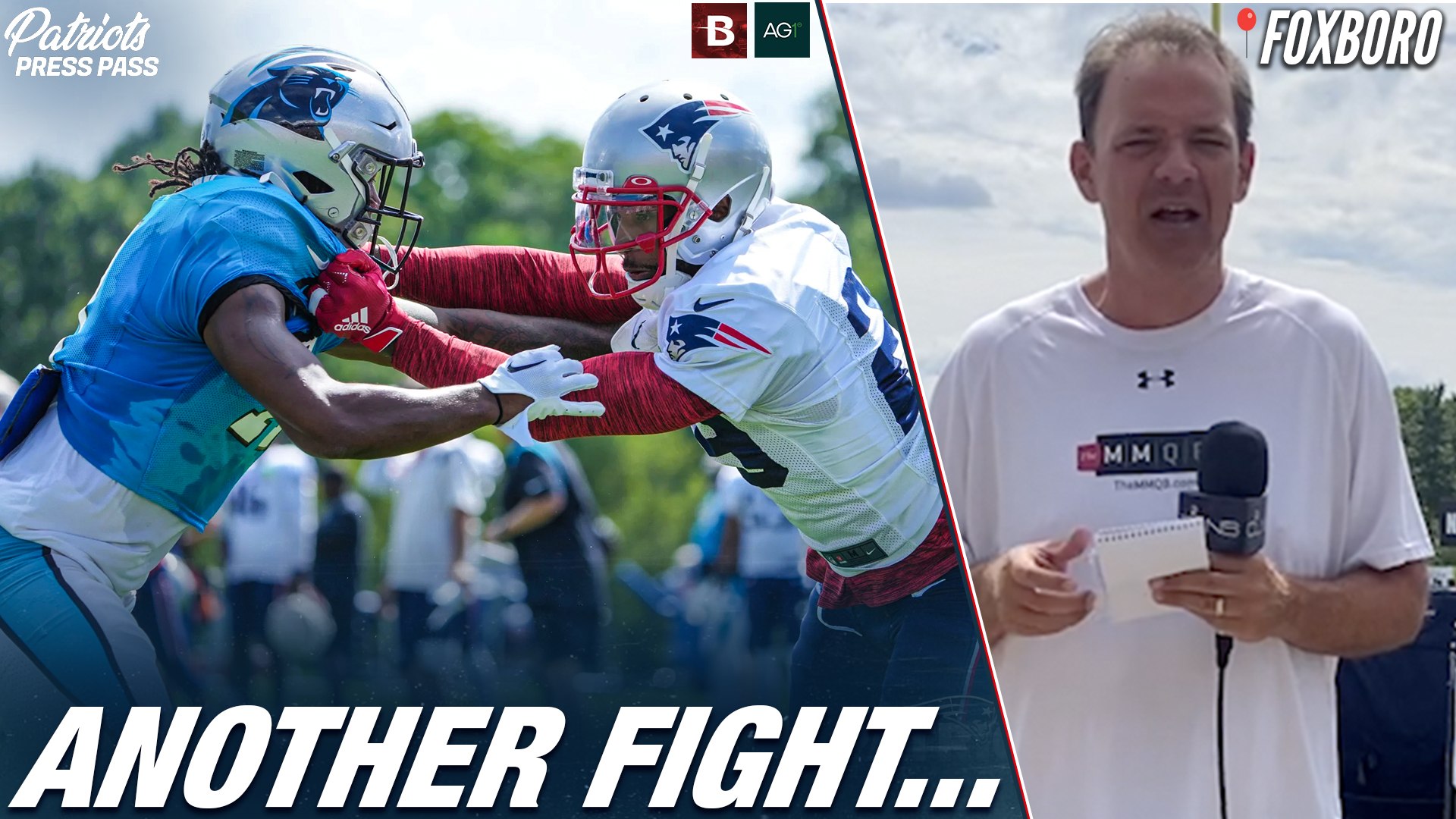 More Fights Break Out At Panthers & Patriots Joint Practice