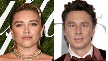 Florence Pugh Confirms Breakup With Zach Braff | THR News