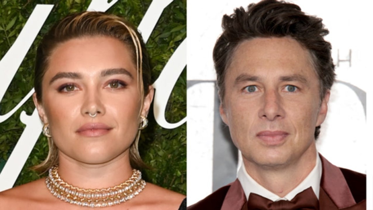 Florence Pugh Confirms Breakup With Zach Braff | THR News