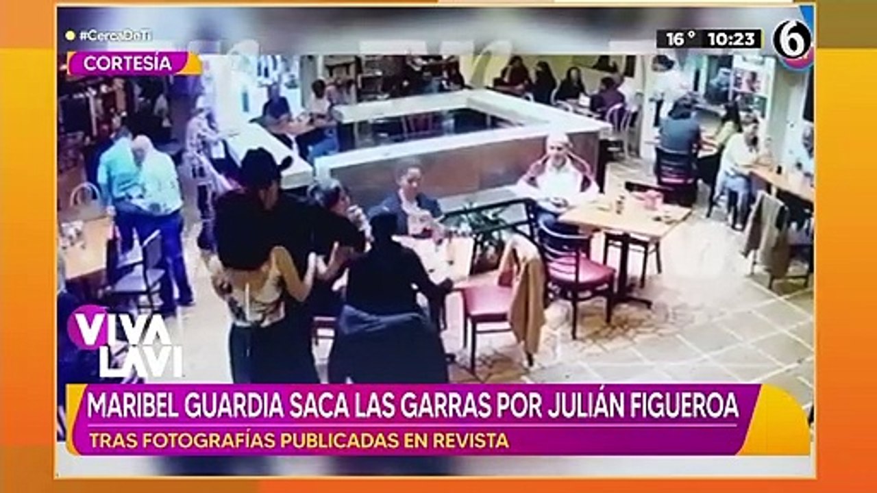 Maribel Guardia defiende a Julián Figueroa tras besarse con una fan