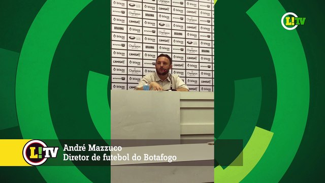 Diretor de futebol do Botafogo, Mazzuco fala sobre situação de Matheus Pereira