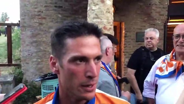 Tittia dopo la vittoria del Palio: Non lascio niente al caso