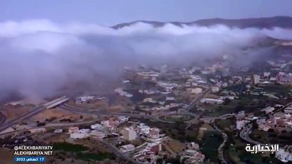 أجواء ضبابية تغطي سماء الباحة