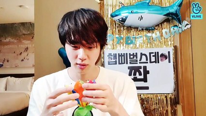 Jin's birthday!& Super TunaShowcase 석진 생일!& 슈퍼참치쇼케이스 JIN BIRTHDAY LIVE