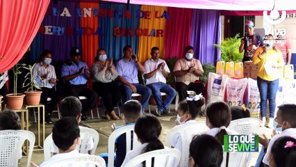 Mined León recibe tercera merienda escolar