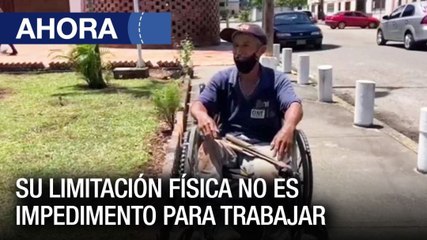 Su limitación física no es impedimento para trabajar - #Táchira | #17Ago - #VPItv