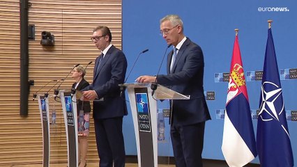 下载视频: La Nato e la paura delle tensioni fra Serbia e Kosovo