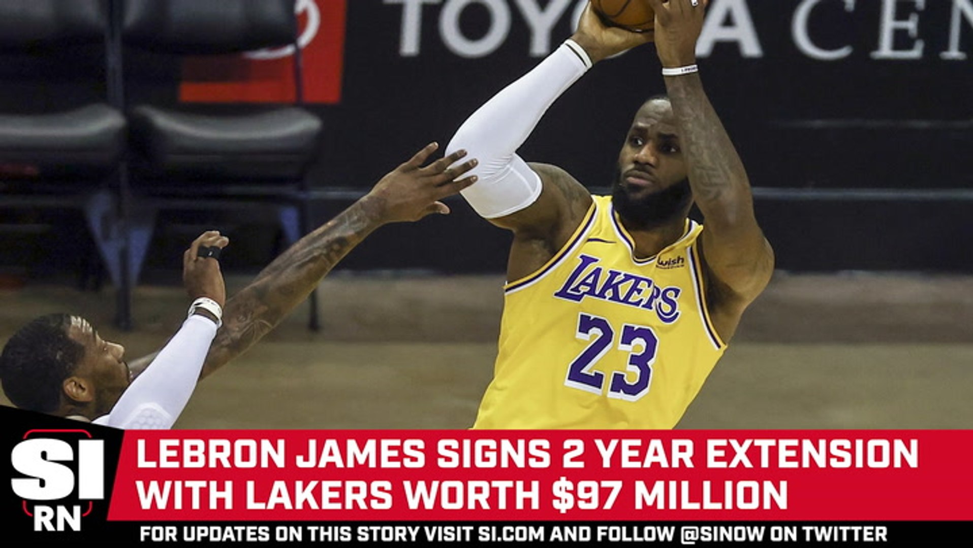 Reports: LeBron James agrees to two-year extension with Los