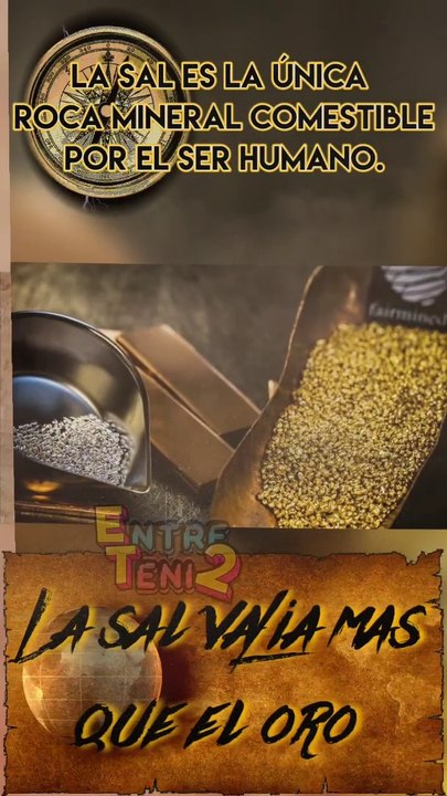 Sabias que la Sal llego a ser mas importante que el Oro?