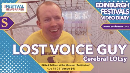 Edinburgh Fringe Festival 2022: Lost Voice Guy Lee Ridley is back in Edinburgh for more risqué laughs