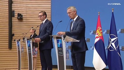Nato-Generalsekretär Stoltenberg ruft Serbien und Kosovo zu Zurückhaltung auf