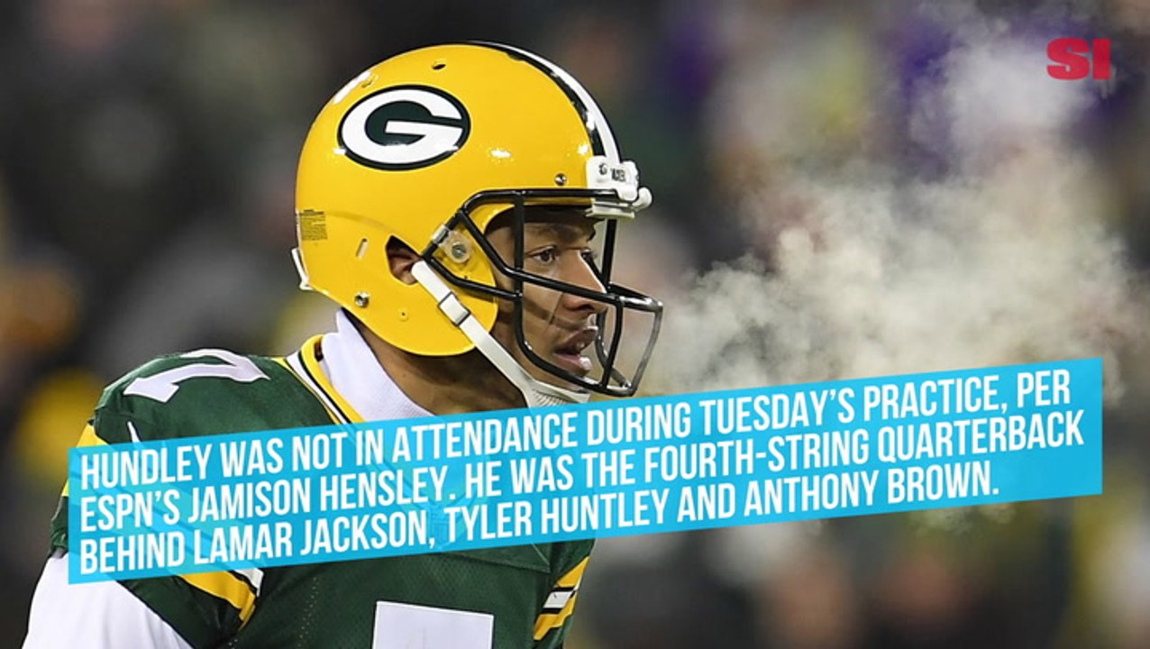 Ravens Release Veteran QB Brett Hundley, per Report