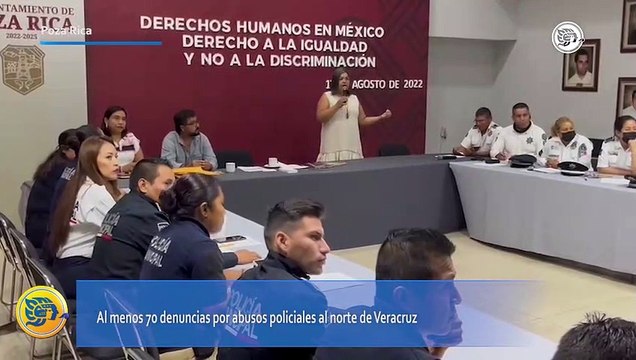 Al menos 70 denuncias por abusos policiales al norte de Veracruz
