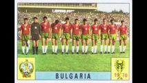 PANINI STICKERS WORLD CUP 1970 (BULGARIA  NATIONAL FOOTBALL TEAM)