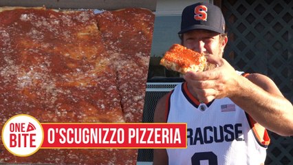 Barstool Pizza Review - O'Scugnizzo Pizzeria (Utica, NY) Bonus Hairline Review